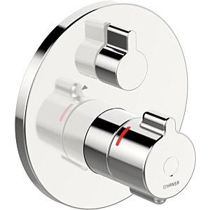 Hansa Hansaclinica Fertigmontageset 88619085 für Unterputz-Einbaukörper, Rosette rund, chrom