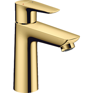 hansgrohe Talis E single lever basin mixer 71710990 with waste set, polished gold optic