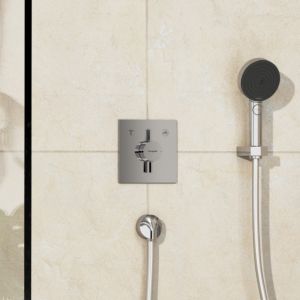 hansgrohe DuoTurn E Mischer 75417000 Unterputz, für 2 Verbraucher, chrom