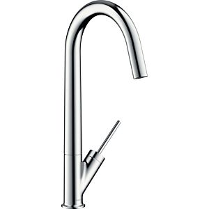 hansgrohe Axor Starck kitchen faucet 12801000 with swivel spout, chrome