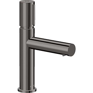 hansgrohe Axor Uno Waschtischarmatur 45012330 Ausladung 123mm, unverschließbare Ablaufgarnitur, polished black chrome