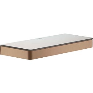 hansgrohe Axor shelf 42838310 300 mm, brushed red gold