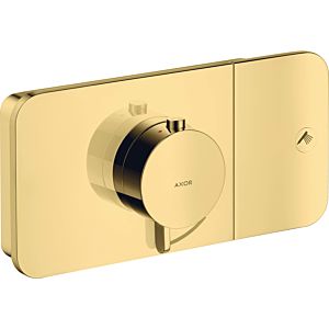 hansgrohe Axor One Fertigmontageset 45711990 Unterputz-Thermostatmodul, 1 Verbraucher, polished gold optic
