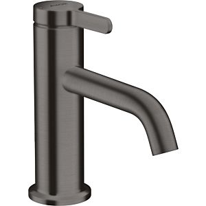 hansgrohe Axor One wash basin mixer 48001340 projection 130mm, non-closable waste set, brushed black chrome