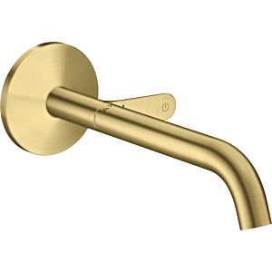 hansgrohe Axor One trim kit 48112950 concealed basin mixer, with spout 220mm, brushed brass