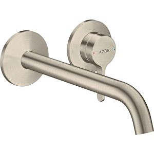 hansgrohe Axor One trim kit 48120820 concealed fitting, with lever handle and spout 220mm, brushed nickel