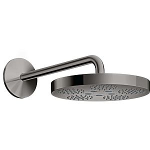 hansgrohe Axor One overhead shower 48491330 with shower arm, 1jet, polished black chrome