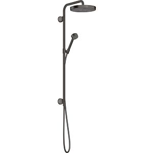 hansgrohe Axor One trim kit 48790340 concealed showerpipe, with hand shower, 280mm, 1jet, brushed black chrome