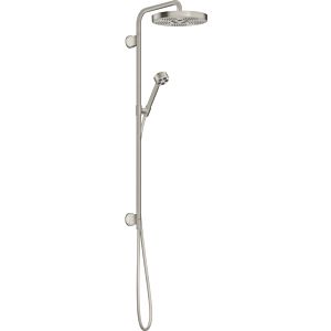 hansgrohe Axor One trim kit 48790800 concealed showerpipe, with hand shower, 280mm, 1jet, stainless steel look