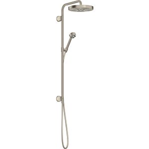 hansgrohe Axor One trim kit 48790820 concealed showerpipe, with hand shower, 280mm, 1jet, brushed nickel