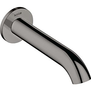 hansgrohe Axor Uno bath spout 38411330 projection 178mm, curved, with rosette, wall mounting, polished black chrome