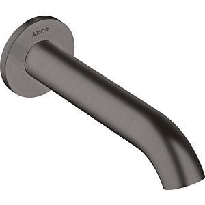 hansgrohe Axor Uno bath spout 38411340 projection 178mm, curved, with rosette, wall mounting, brushed black chrome