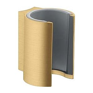 hansgrohe Axor Starck Brausehalter 27515250 feste Halteposition, brushed gold optic