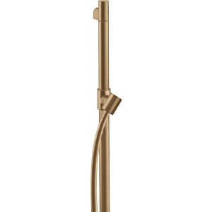 hansgrohe Axor Starck shower rail 27830140 900mm, with shower hose 1600mm, brushed bronze