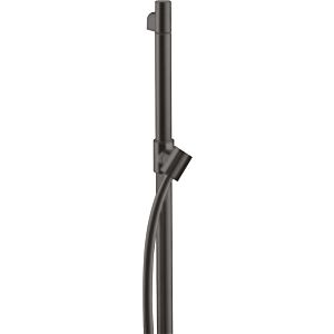 hansgrohe Axor Starck shower rail 27830340 900mm, with shower hose 1600mm, brushed black chrome