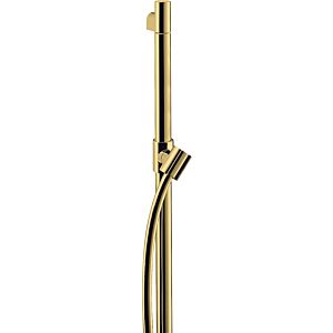 hansgrohe Axor Starck shower rail 27830990 900mm, with shower hose 1600mm, polished gold optic