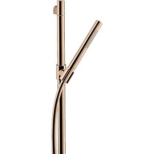 hansgrohe Axor Starck shower set 27980300 900mm, with hand shower, 2jet, polished red gold