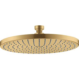 hansgrohe Axor Starck overhead shower 28494250 ceiling or wall mounting, 240mm, 1jet, brushed gold optic