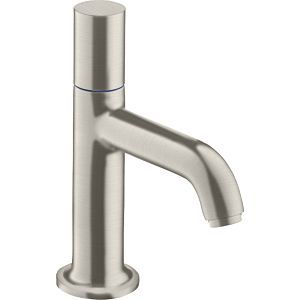 hansgrohe Axor pillar tap 38130800 projection 100mm, without waste set, stainless steel look
