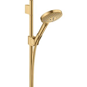 hansgrohe Axor Uno shower set 27987250 900mm, with hand shower, 120mm, 3jet, brushed gold optic