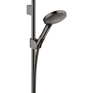 hansgrohe Axor Uno shower set 27987330 900mm, with hand shower, 120mm, 3jet, polished black chrome