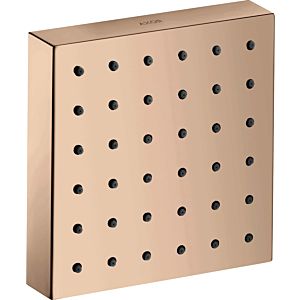 hansgrohe Axor Starck trim set 28491300 concealed shower module, 120x120mm, polished red gold