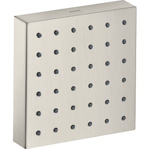 hansgrohe Axor Starck trim kit 28491800 concealed shower module, 120x120mm, stainless steel look