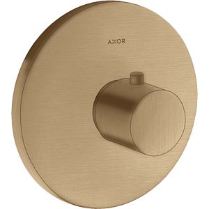 hansgrohe Axor Uno set de finition 38715140 thermostat encastré, bronze brossé