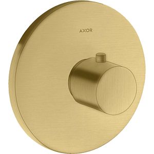 hansgrohe Axor Uno trim set 38715250 concealed thermostat, brushed gold optic