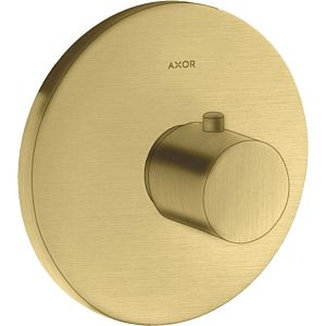 hansgrohe Axor Uno trim set 38715950 concealed thermostat, brushed brass