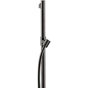 hansgrohe Axor Starck shower rail 27830330 900mm, with shower hose 1600mm, polished black chrome