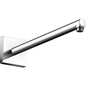 hansgrohe shower arm 26436000 390mm, square, chrome
