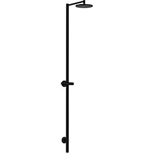 hansgrohe Axor Starck shower column 12671670 with overhead shower, without hand shower, matt black