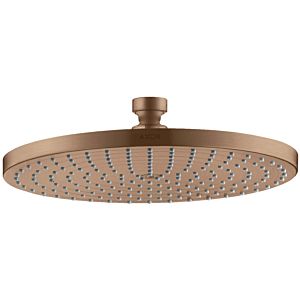 hansgrohe Axor Starck overhead shower 28494310 ceiling or wall mounting, 240mm, 1jet, brushed red gold