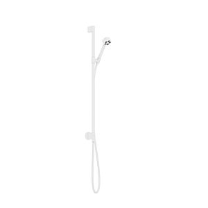 hansgrohe Axor One shower set 48791700 with wall connection, 75mm, 1jet, matt white