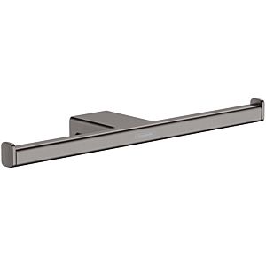 hansgrohe AddStoris Papierrollenhalter 41748340 doppelt, Wandmontage, Metall, brushed black chrome