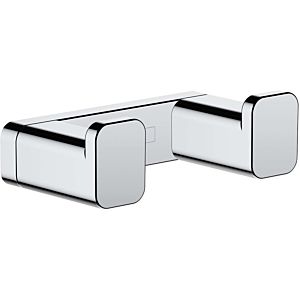 hansgrohe AddStoris double hook 41755000 wall mounting, metal, chrome