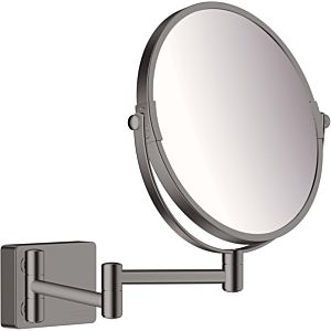 hansgrohe AddStoris shaving mirror 41791340 wall mounting, brushed black chrome