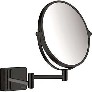 hansgrohe AddStoris shaving mirror 41791670 wall mounted, matte black