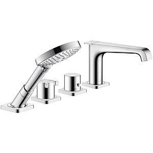 hansgrohe Axor Citterio E Wannen Armatur 36411000 Wannenrandarmatur, mit Thermostat