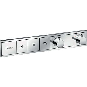 hansgrohe RainSelect Fertigmontageset 15381000 Unterputz-Thermostat, 3 Verbraucher, chrom