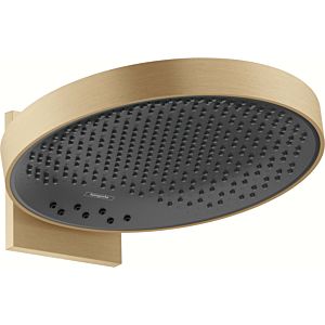 hansgrohe Rainfinity shower 26234140 3jet, with wall connection, projection: 273 mm, brushed bronze