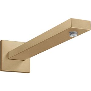 hansgrohe Rainfinity arm 27694140 square, 389 mm, brushed bronze