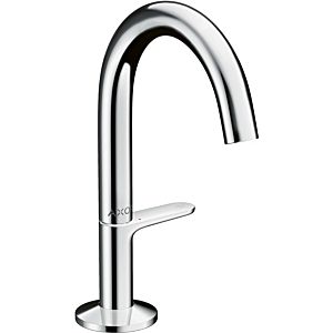 hansgrohe Axor One basin mixer 48010000 projection 122mm, with push-open waste set, chrome