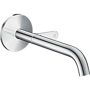Axor One hansgrohe 48112000 concealed basin mixer, wall mounting, with spout 220mm, chrome