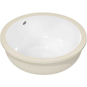 hansgrohe Xuniva vasque sous plan 61046450 350x350mm, avec trou pour robinetterie/trop-plein, SmartClean, blanc