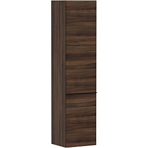 hansgrohe Xelu Q Hochschrank 54142670 370x400x1650mm, Türanschlag rechts, Nussbaum dunkel, mattschwarz