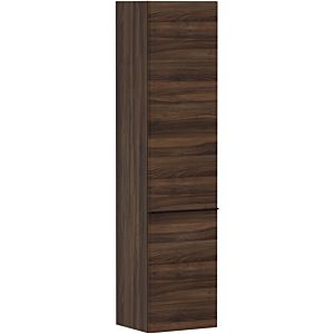 hansgrohe Xelu Q tall cabinet 54138670 370x400x1650mm, door hinge on the left, dark walnut, matt black