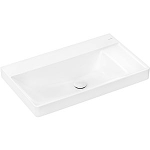hansgrohe Xelu Q washbasin 61026450 800x480mm, shelf on the right, without tap hole/overflow, SmartClean, white