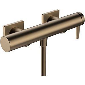 hansgrohe Tecturis single lever shower mixer 73620140 AP, 1 outlet, brushed bronze